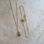 Peridot armbånd
