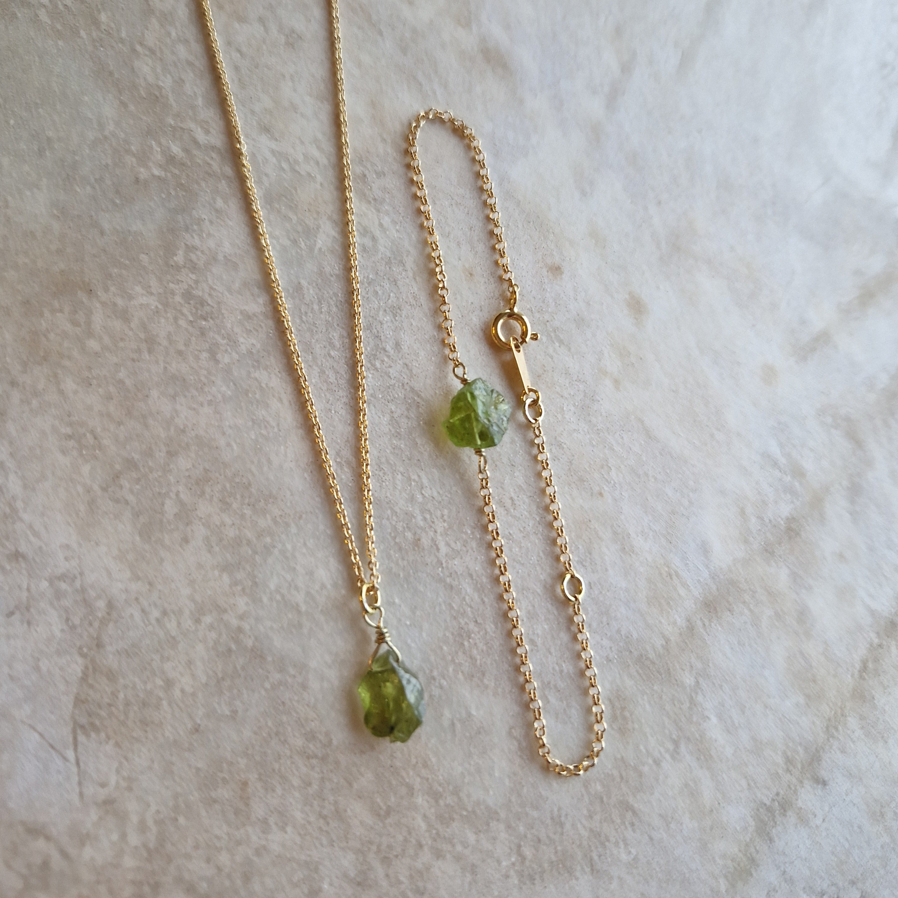 Peridot armbånd