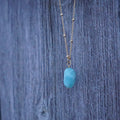 Larimar halskjede