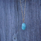 Larimar halskjede