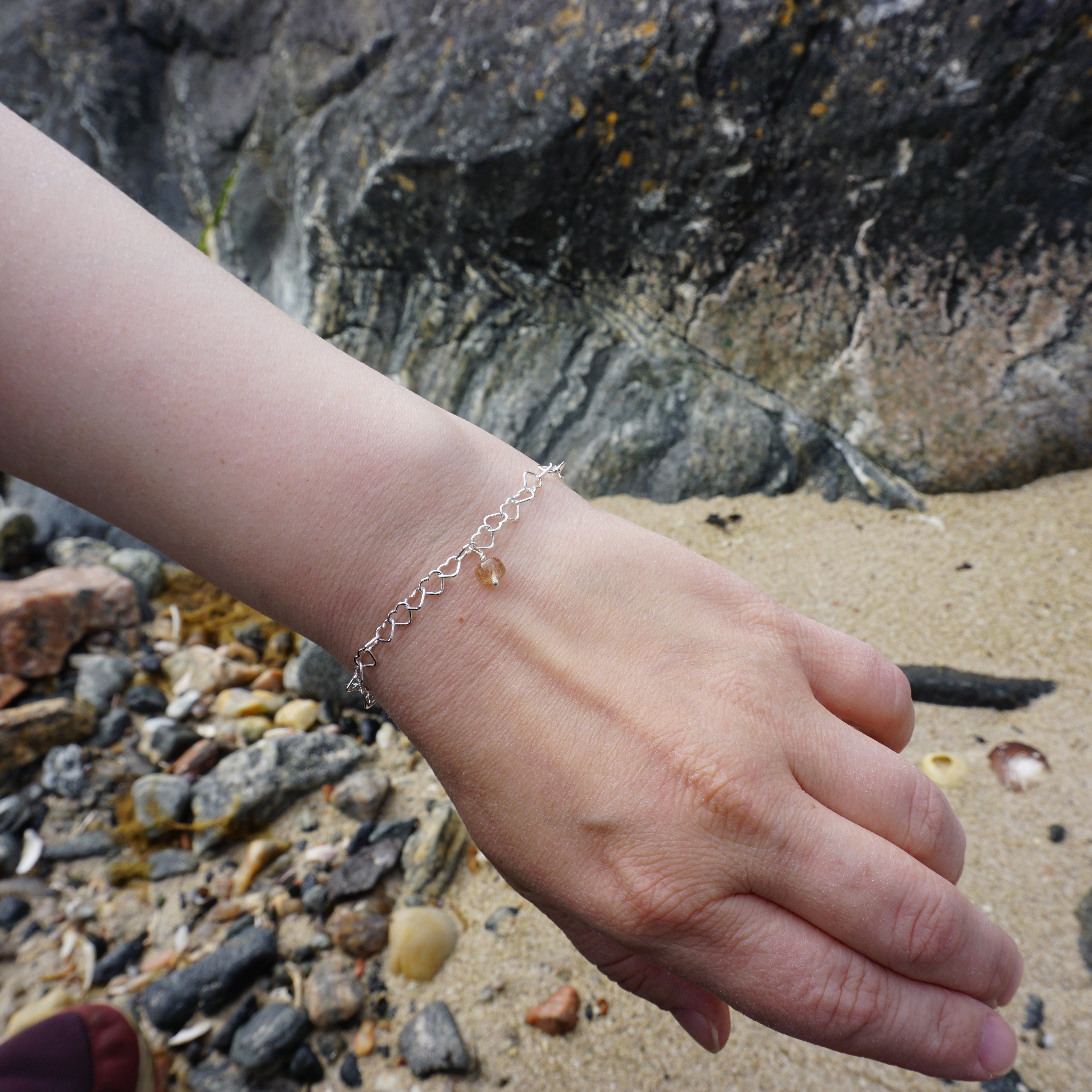 Hjerte armbånd