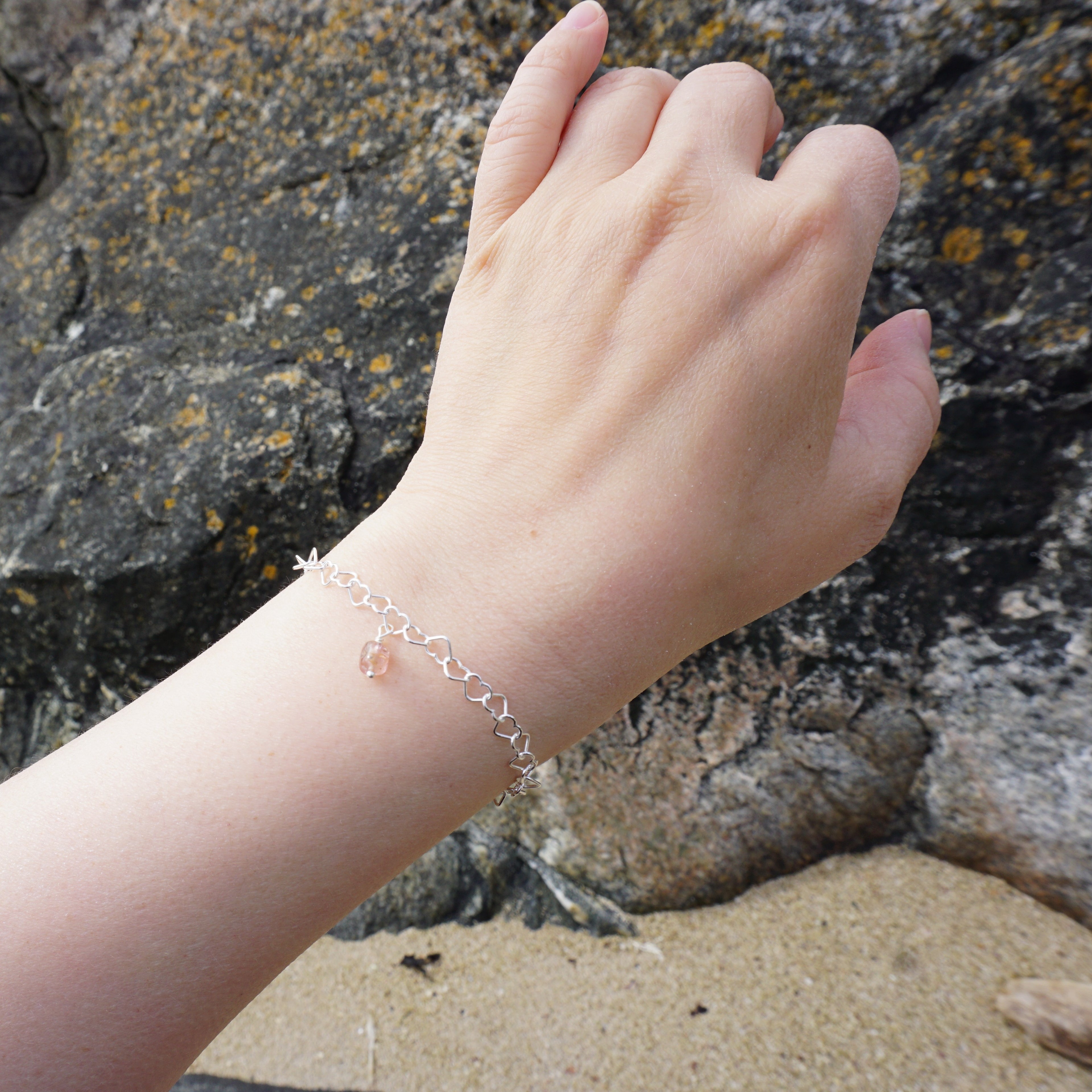 Hjerte armbånd