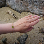 Peridot armbånd